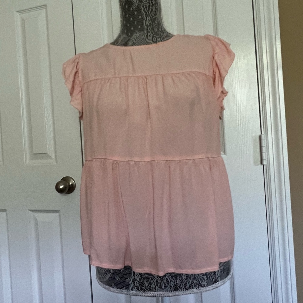Peach Blouse